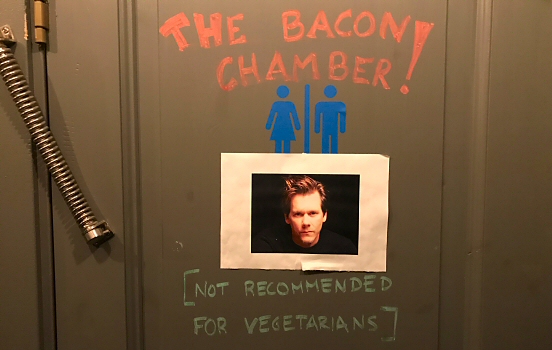 Bacon Chamber at Brewdog