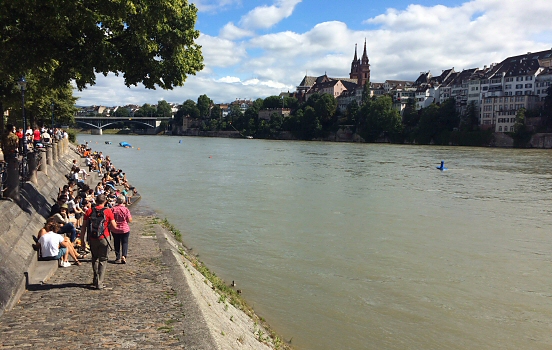Along the Rhine in Basel