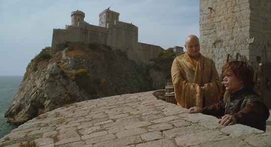 Tyrion and Varys at Bokar Fort