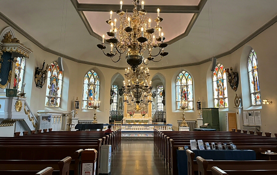 Tyska kyrkan, interior