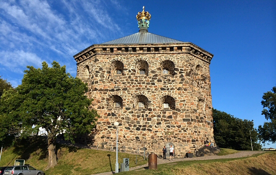 Skansen Kronan in summertime