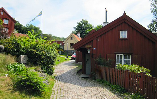 Pölgatan in Gathenhielmska kulturreservatet