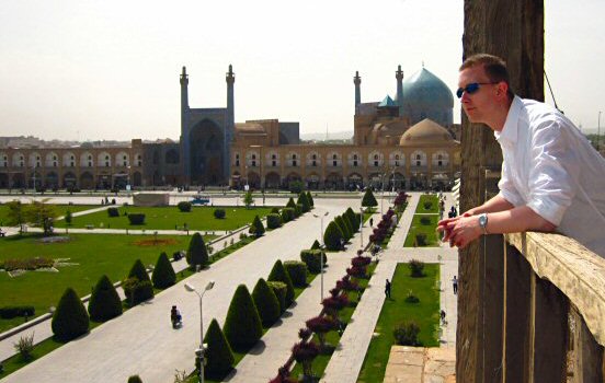 Reine at Imam Square in Esfahan