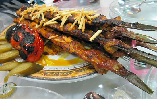 Kebab in Mashhad