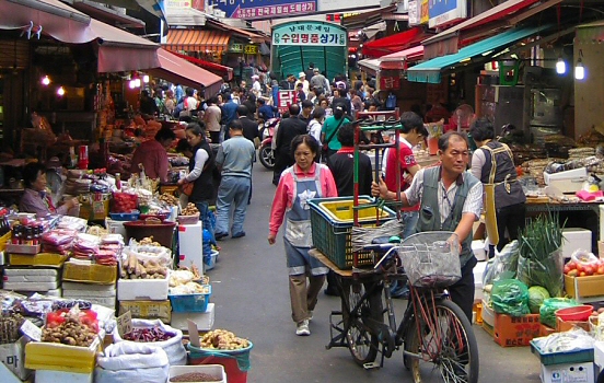 Namdaemun market in Seoul