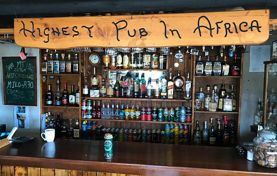 Highest Pub in Africa