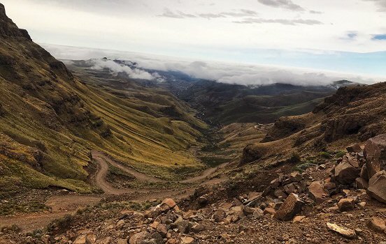 Looking for dragons in Lesotho