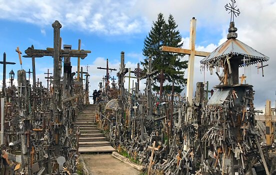 Hill of crosses, Lithuania