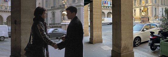 The Bourne Identity scene, Place des Pyramides, Paris