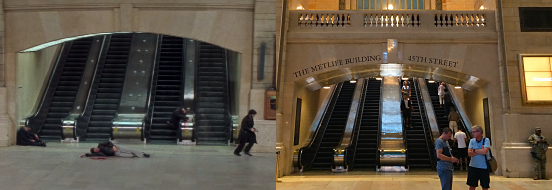 Carlito's Way scene, Grand Central Station, New York