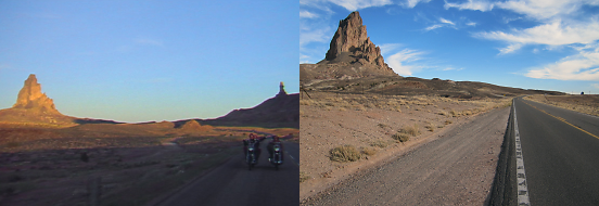 Easy Rider scene, Monument Valley, Arizona