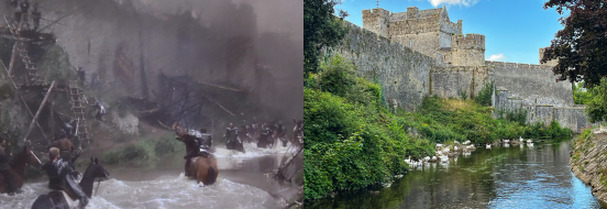 Excalibur scene, Cahir Castle, Cahir
