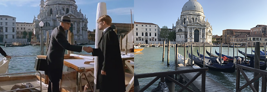 Talented Mr Ripley scene, Calle Traghetto Vecchio, Venice