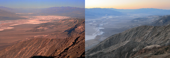 Star Wars scene,  Dante's view, Death Valley