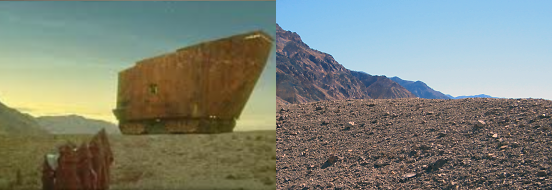 Star Wars scene, Artist's Palette, Death Valley