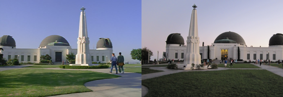 Voyager scene, Griffith Observatory, Los Angeles