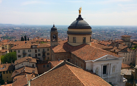 Old town of Bergamo