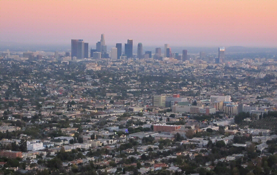 Sunset of Los Angeles from Griffith Observatory