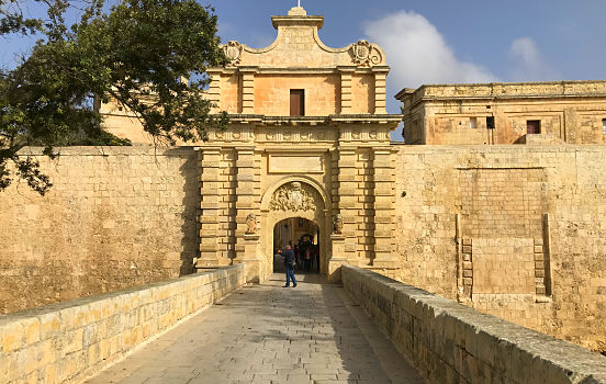 City gate of Mdina