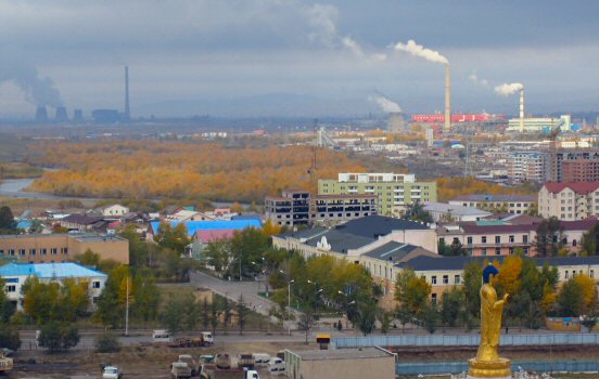 View from Zaisan hill, Ulaanbaatar