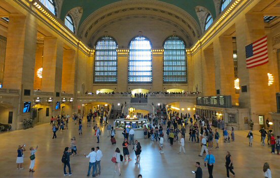 Grand Central Station in New York city