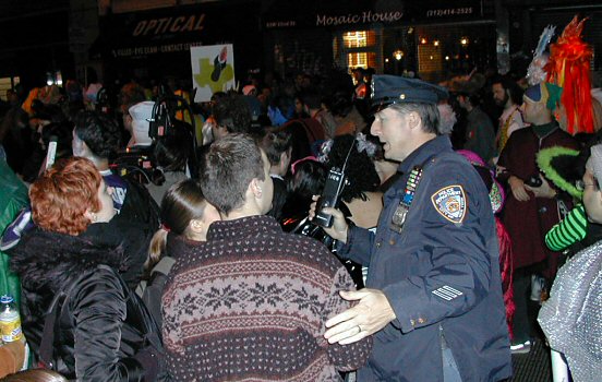 Halloween parade in New York