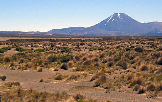 Mount Ngauruhoe, north island