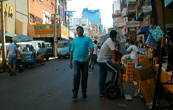 Street market in Ciudad del Este