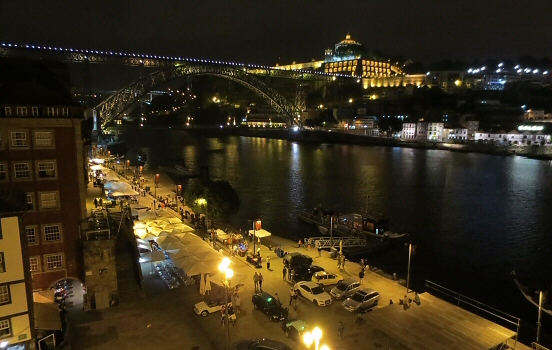 Ribeira district in Porto