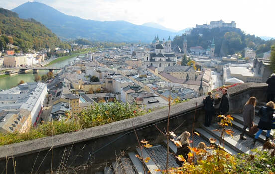 Monchsberg Cliff, Salzburg