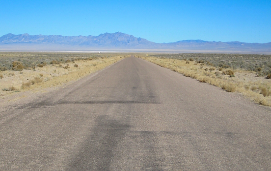 Area 51 dirt road