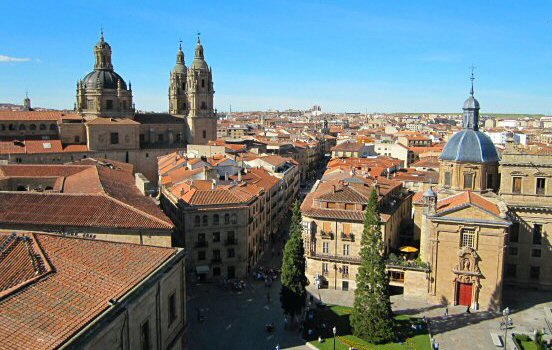 Salamanca view from the cathedral