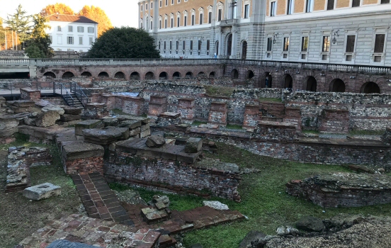 The Roman amphitheatre, Turin