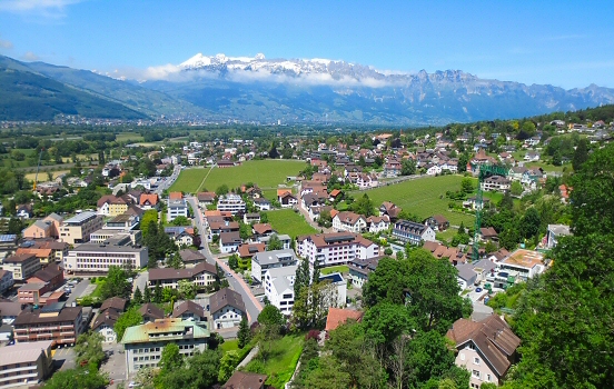 Vaduz view