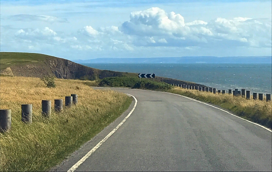 Southern coast of Wales