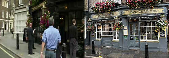 The Layover scene, Anthony Bourdain at Two Chairmen, London