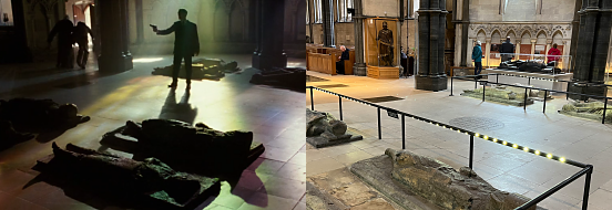 Da Vinci Code scene, Temple Church, London