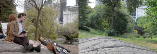 Dr Who scene, Central Park, New York