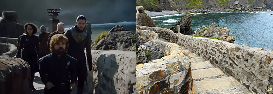 Game of Thrones scene, Gaztelugatxe