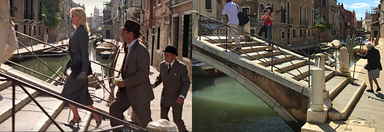 Indiana Jones scene, Ponte dei Pugni, Venice