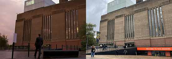 Match Point scene, Tate Modern, London