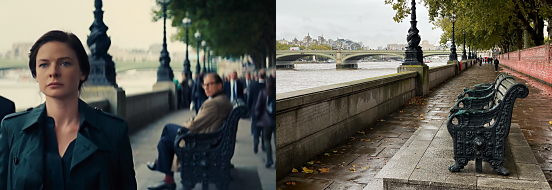 Mission Impossible 5 scene, South Bank, London