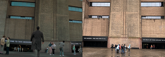 Mission Impossible 6 scene, Tate Modern, London