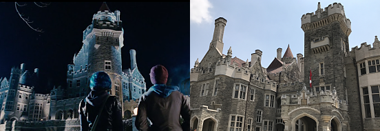 Scott Pilgrim scene, Casa Loma, Toronto