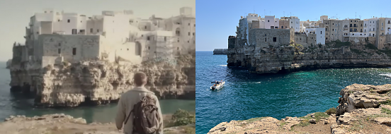 Spring scene, Grotta Piana, Polignano a Mare