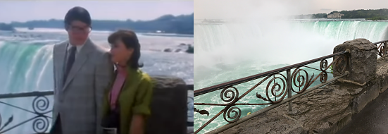 Superman 2 scene, Niagara Falls, Canada