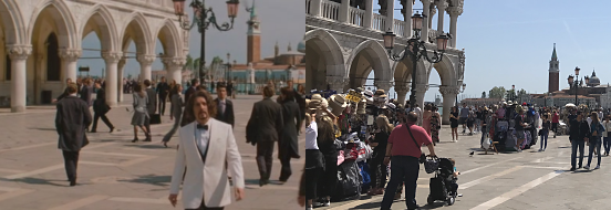 The Tourist scene, Piazza San Marco, Venice