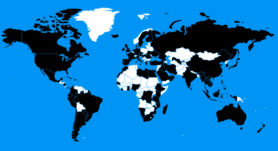 Anthony Bourdain travel map screenshot