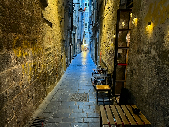 Into the alleys