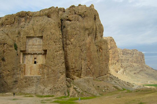 The tomb of Xerxes at Naqsh-e Rustam